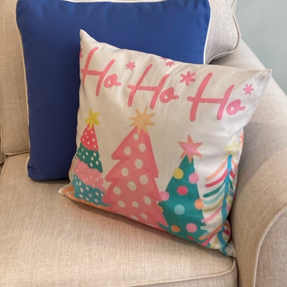 Pink Christmas Pillow (Chose 1) or more for add. discount Coquette Holiday Decor - Picture 7 of 16